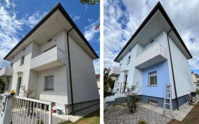 Manutenzione straordinaria in una villa a Udine